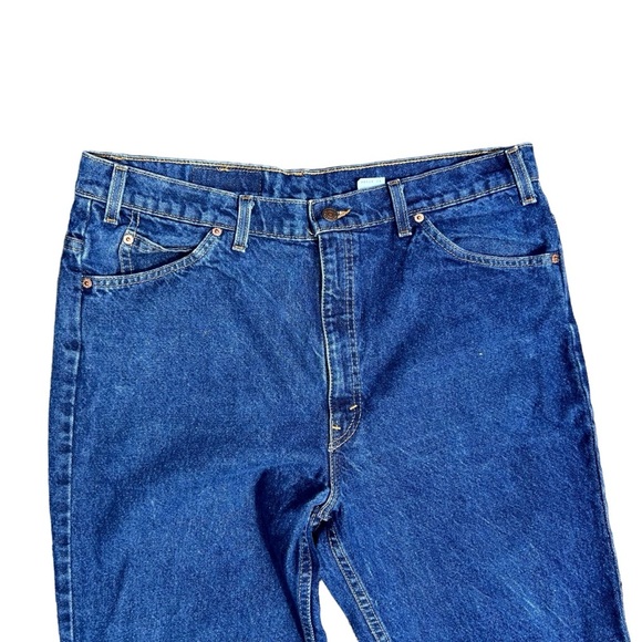 Vintage Levi's 517 Orange Tab Jeans 40 Streetwear Grunge Made In USA - Picture 3 of 10